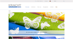 Desktop Screenshot of kracht.com
